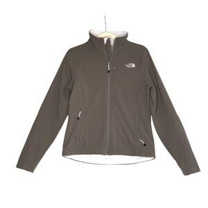 THE NORTH FACE Apex Bionic Full Zip Jacket Women S Brown Softshell Fleece Lined